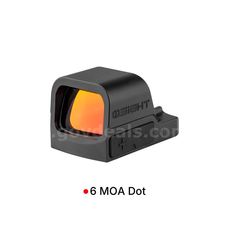 OSIGHT K 6 MOA Open Reflex Sight, RMSc Red Dot Sight - We Will Ship !! - NEW
