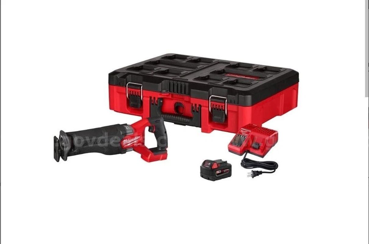 Milwaukee M18 Fuel Sawzall Kit - With Packout , 5.0 Battery , Charger - NEW - We Will Ship