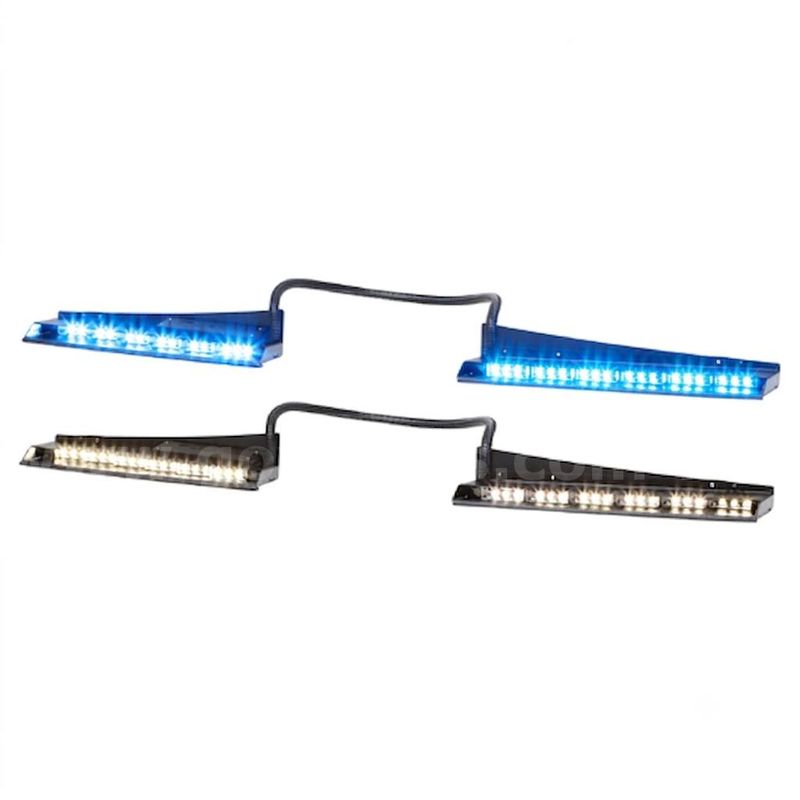 Whelen Inner Edge XLP DUO Interior Visor Light Bar - Sealed In Factory Box, Ford - We Will Ship !