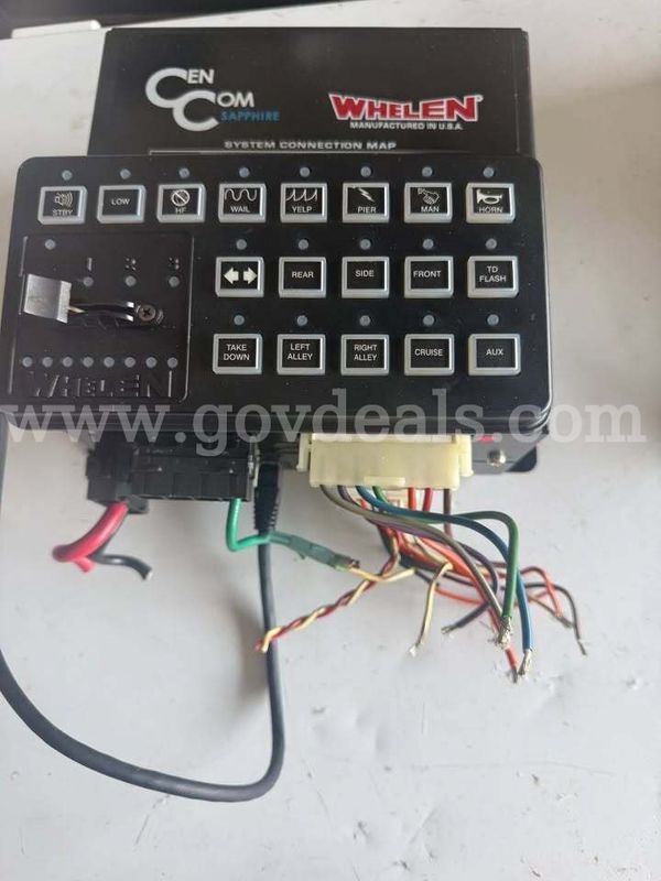 Whelen CenCom Sapphire Light & Siren Control Unit - We Will Ship
