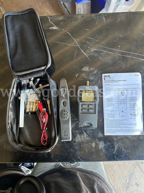 Test Tone Kit aand Ionizing Gun w. Controller
