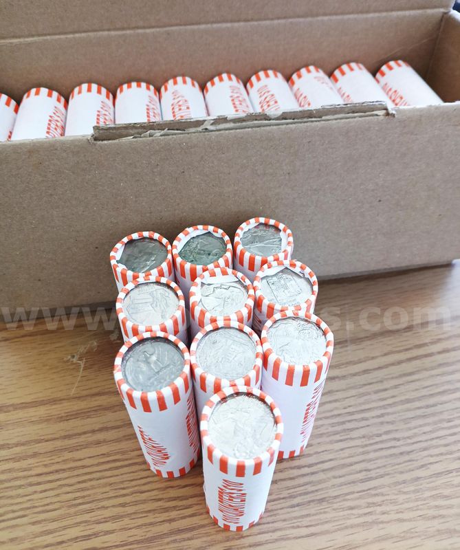 400x Quarters - Unsearched - From a sealed bank box (1 of 2)