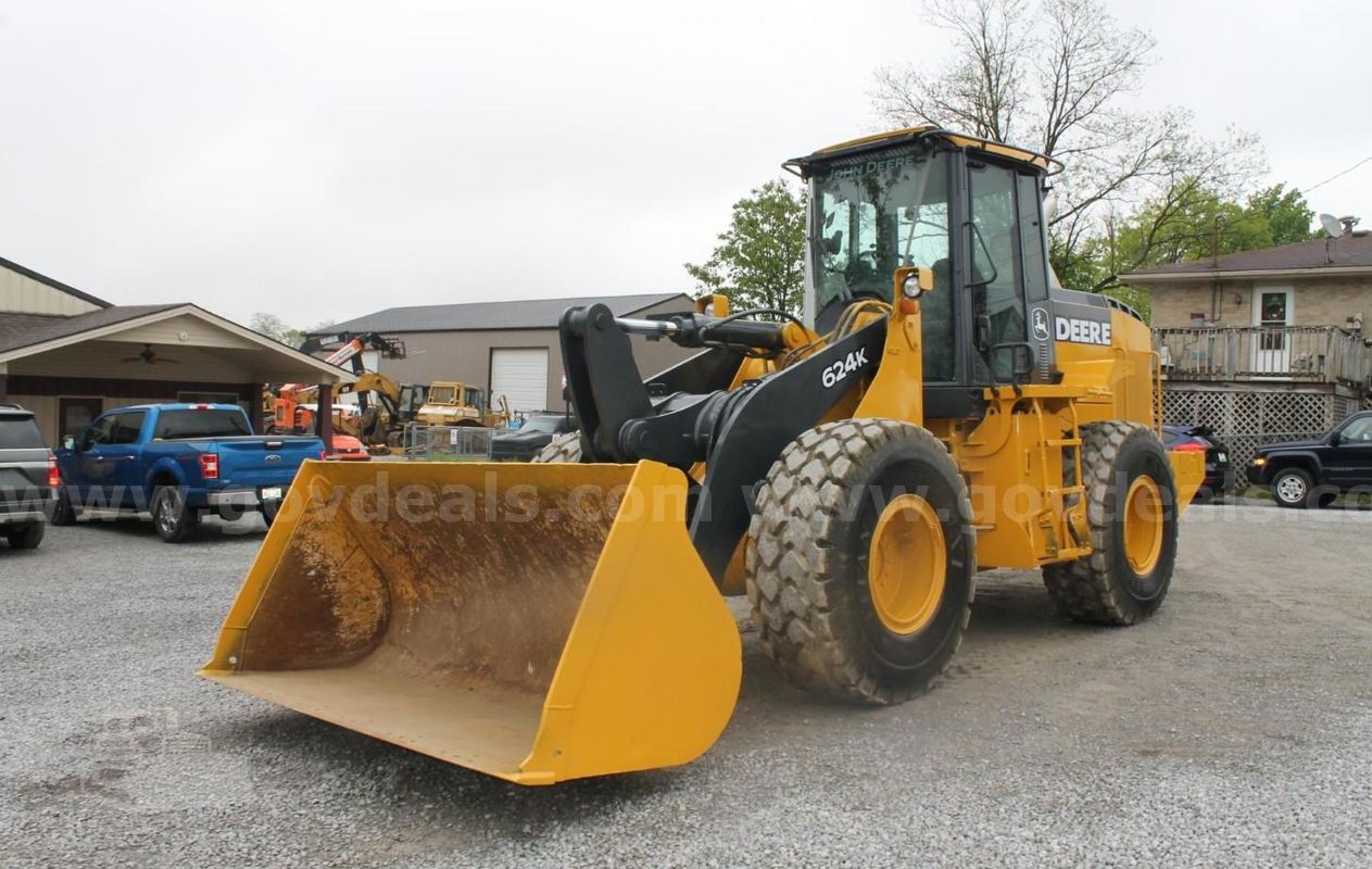 2015 John Deere 624K 4WD Articulated Wheel Loader