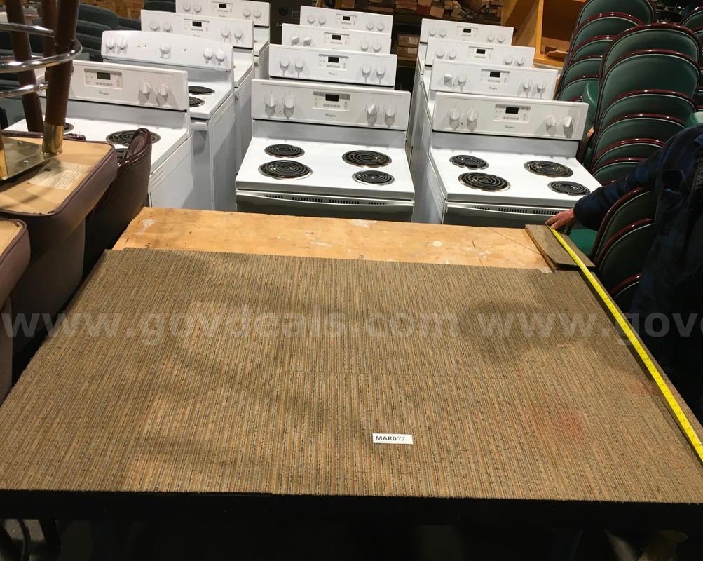 Qty 1 - Mat Cutting Table/ Carpeted Framing Table Heavy-Duty