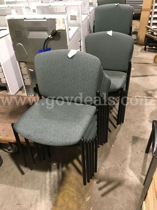 Qty 15 HON Pagoda Stacking Guess Chairs
