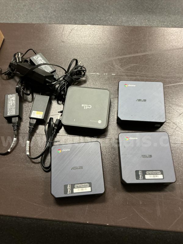 Lot of 6 Google Chromeboxes- Various Models