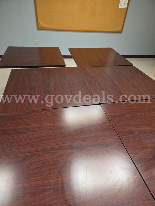 Square Laminate Tables and Chairs