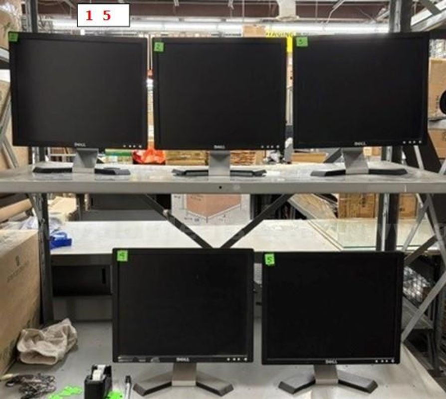 27x Dell Monitors, Various Sizes