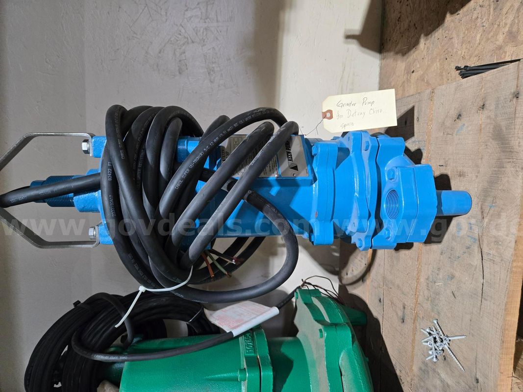 (2) Grinder Pumps & Control Panel