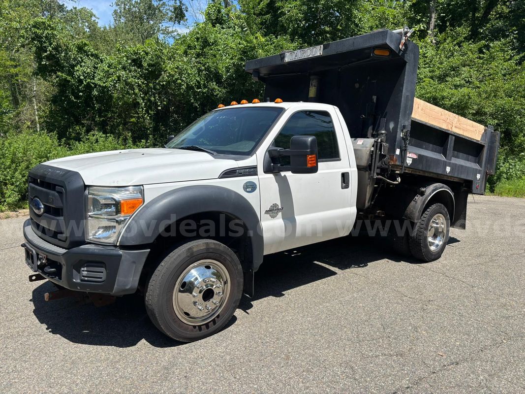 2014 Ford F-550 4x4 Dump Truck 6.7 Diesel - 39,000 Miles