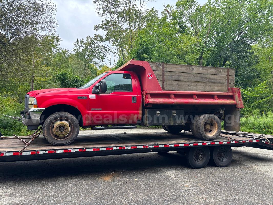 2003 Ford F-550 4x4 Diesel Dump Truck