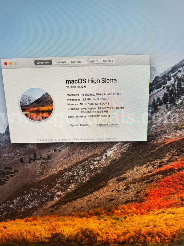 A lot of 11 mixed MacBook Pro retina with cracked screen or no battery
