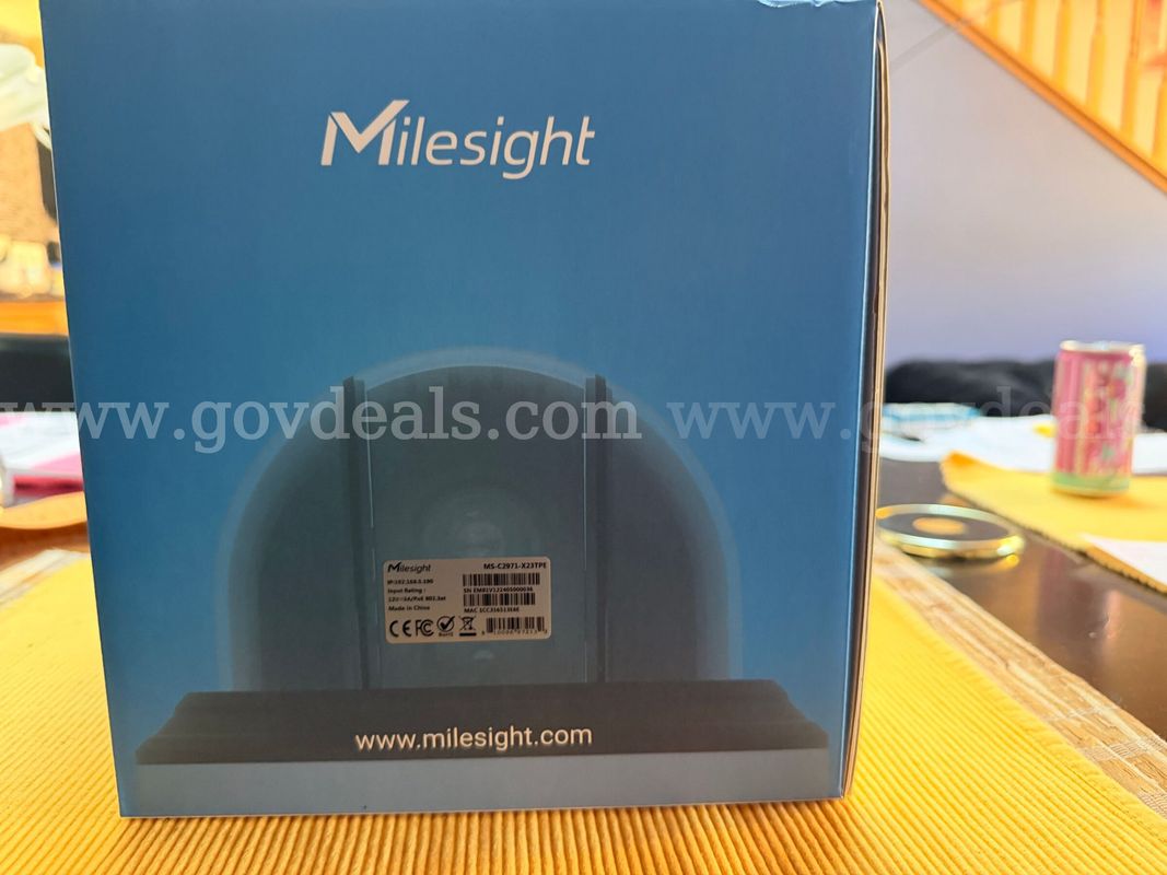 LOT OF 2 – NEW Milesight AI 23X PTZ Dome Camera Systems – COMPLETE INSTALLATION KITS
