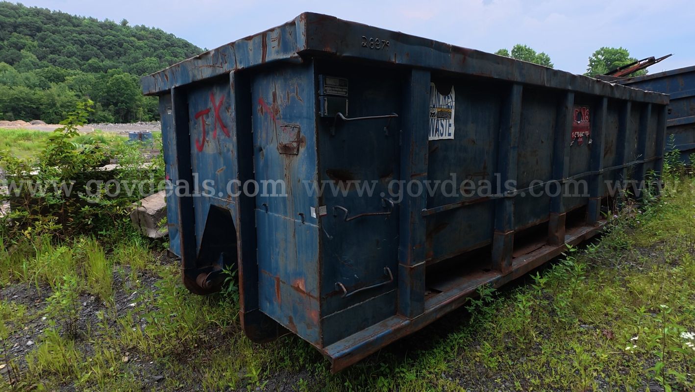 QTY - 2 30CYD Refuse Rolloff Containers