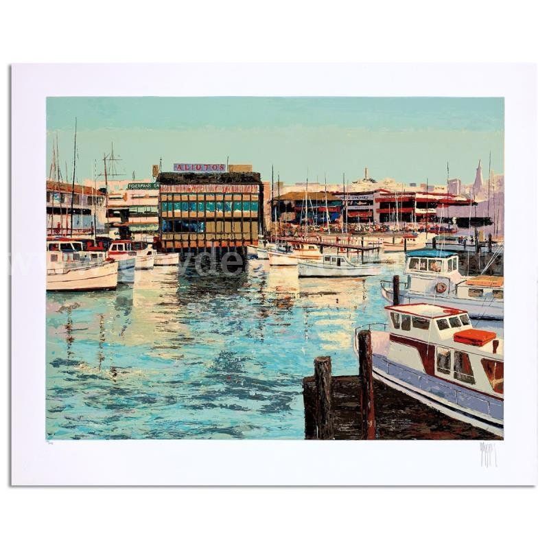 Mark King, "Fisherman's Wharf" Limited Edition Fine Art