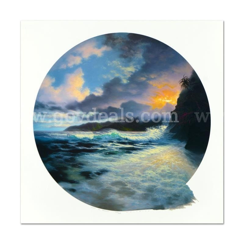 Walfrido, "Swept by Paradise" Limited Edition Fine Art