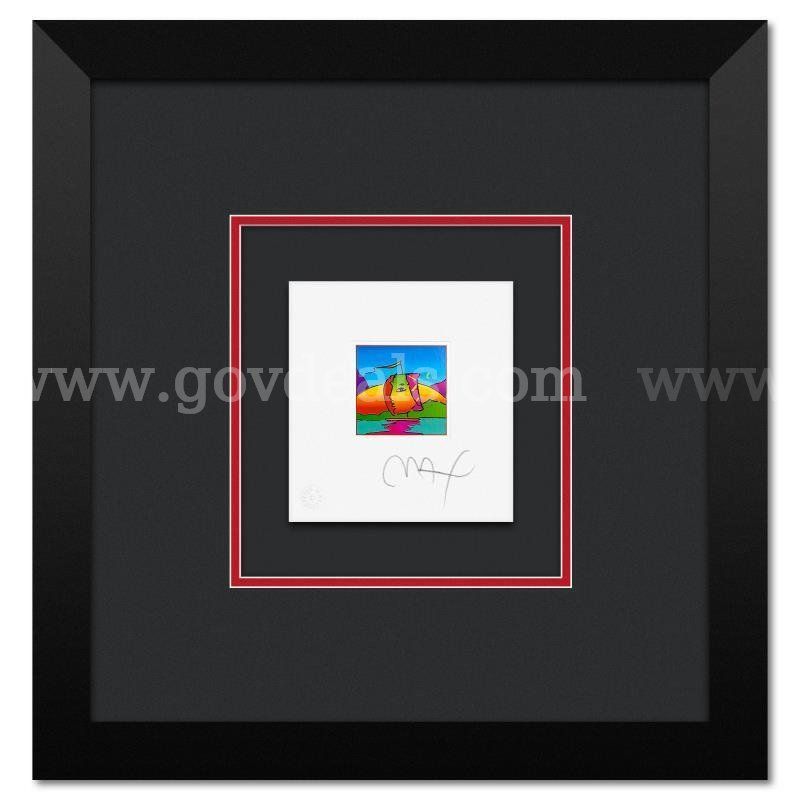 Peter Max, "Sail Profile" Limited Edition Fine Art