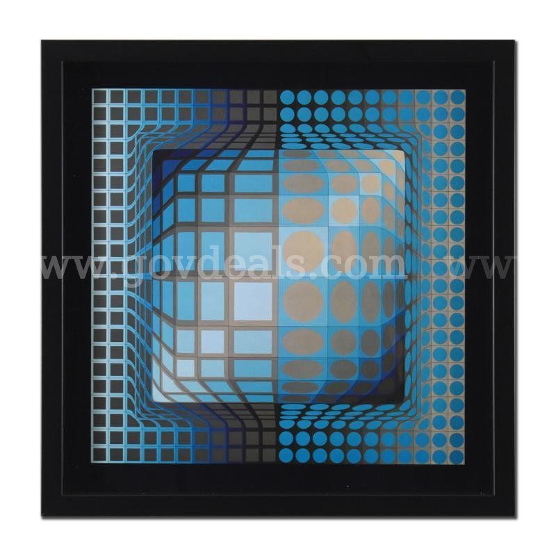 Victor Vasarely, "Koska-Rev" Collectible Fine Art