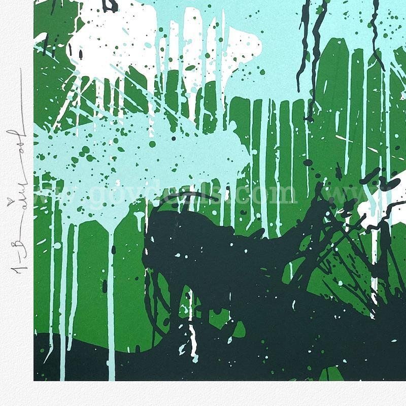 Mr. Brainwash, "Camo Splash G" Limited Edition Fine Art