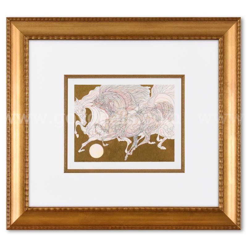 Guillaume Azoulay, "Etude Trois Chevaux" Original Fine Art