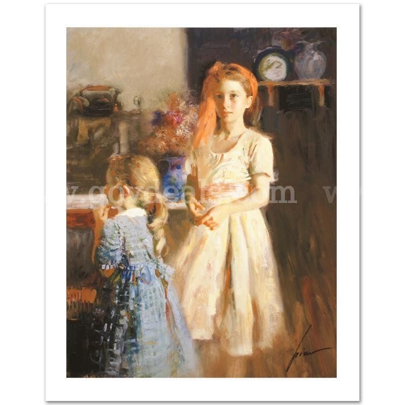 Pino (1939-2010), "Best Friends" Limited Edition Fine Art