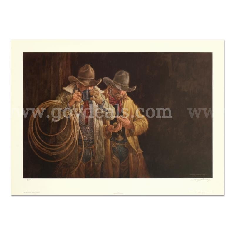 Larry Fanning (1938-2014), "5:00 A.M." Limited Edition Fine Art
