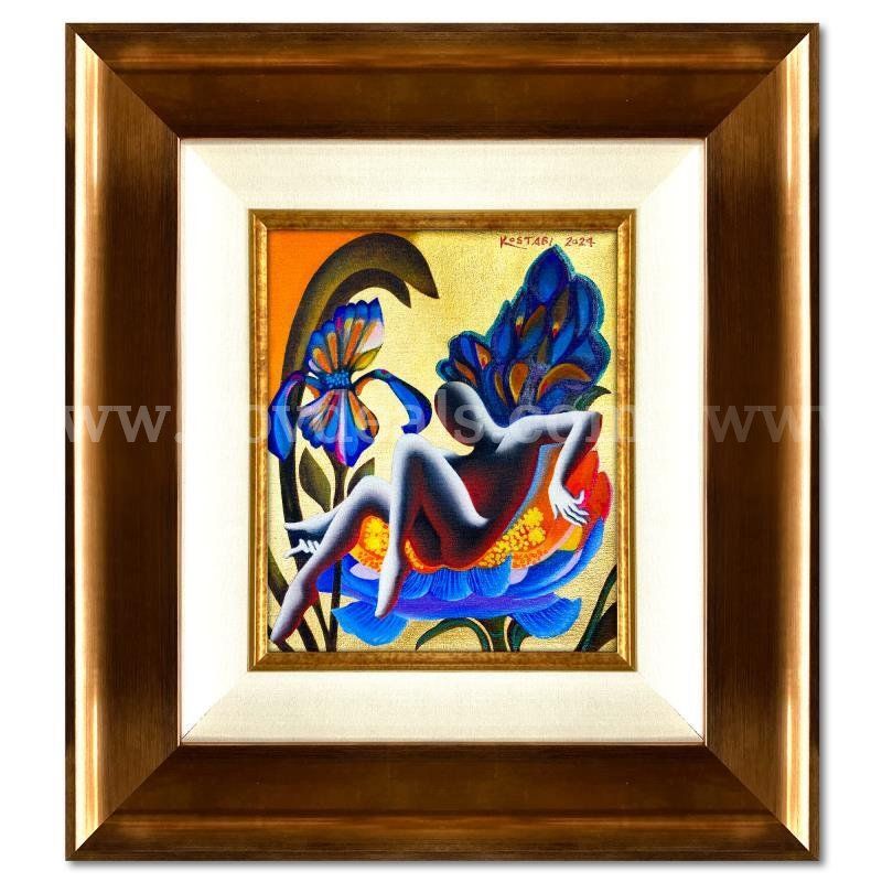 Mark Kostabi, "Luxe Serenity" Original Fine Art