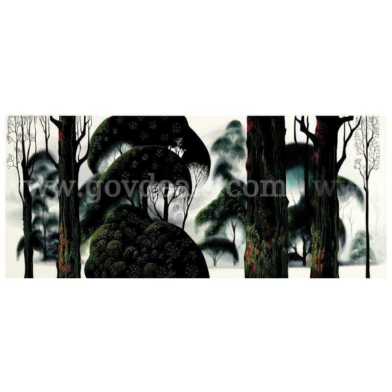Eyvind Earle (1916-2000), "Forest Magic" Limited Edition Fine Art