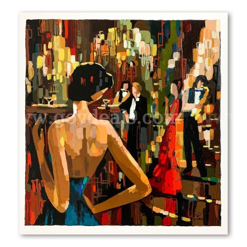 Nelly Panto, "Cocktail" Limited Edition Fine Art