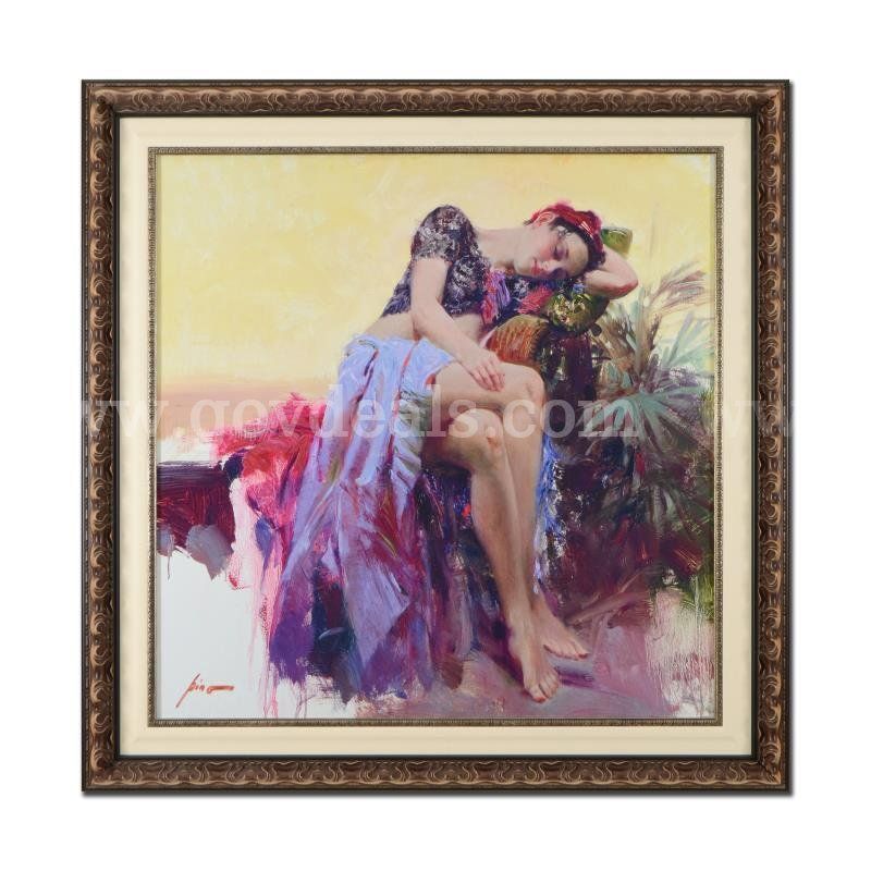 Pino (1939-2010), "Siesta" Limited Edition Fine Art