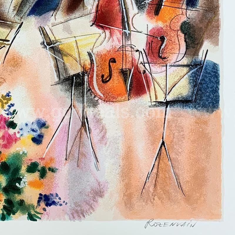 Michael Rozenvain, "Untitled II" Limited Edition Fine Art