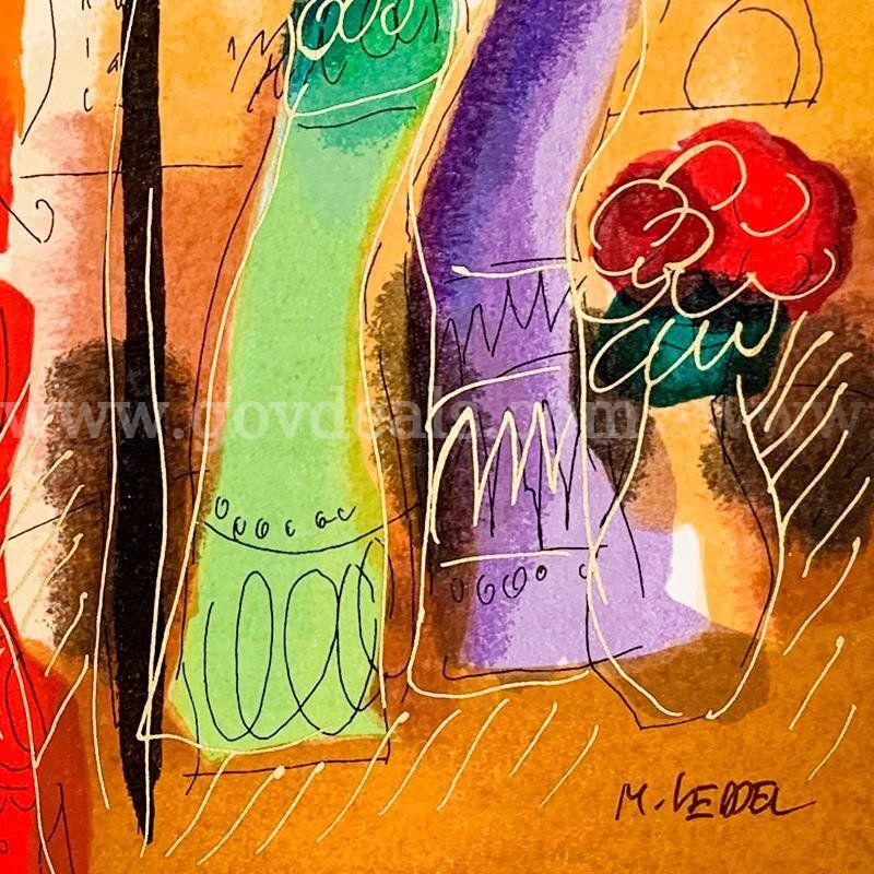 Moshe Leider, "Untitled II" Limited Edition Fine Art