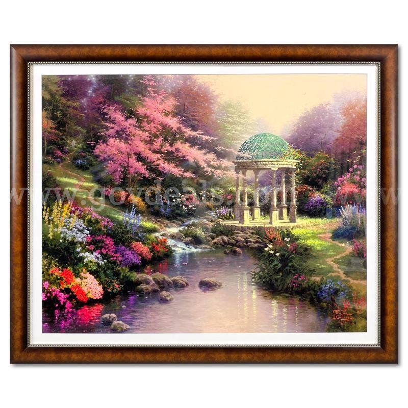 Thomas Kinkade (1958-2012), "Pools of Serenity" Limited Edition Fine Art