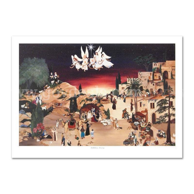 Deneille Spohn Moes, "Bethlehem Morning" Limited Edition Fine Art