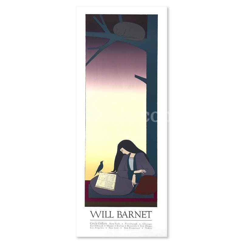 Will Barnet (1911-2012), "The Caller" Collectible Fine Art