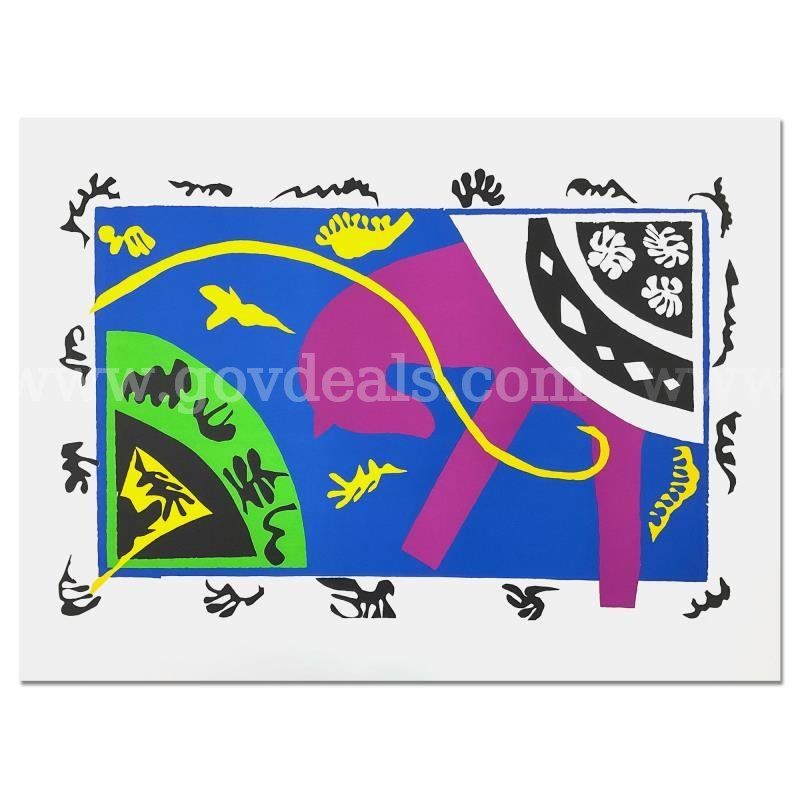 Henri Matisse 1869-1954 (After), "Le Cheval, L'Ecuyere et le Clown" Limited Edition Fine Art
