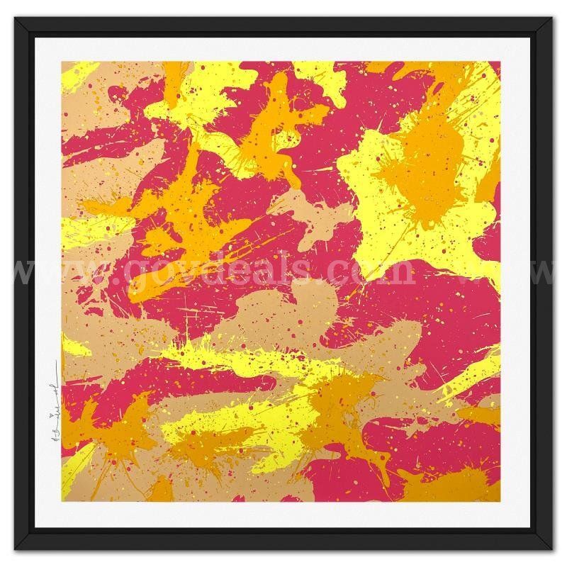 Mr. Brainwash, "Camo Splash E" Limited Edition Fine Art