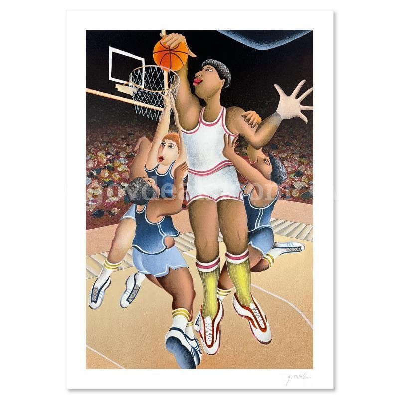 Yuval Mahler, "Basketball" Limited Edition Fine Art