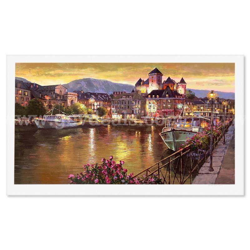 Sam Park, "Annecy Night" Limited Edition Fine Art