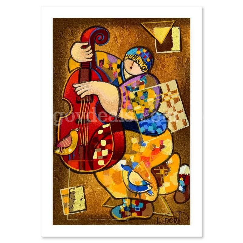 Dorit Levi, "Blues I" Limited Edition Fine Art