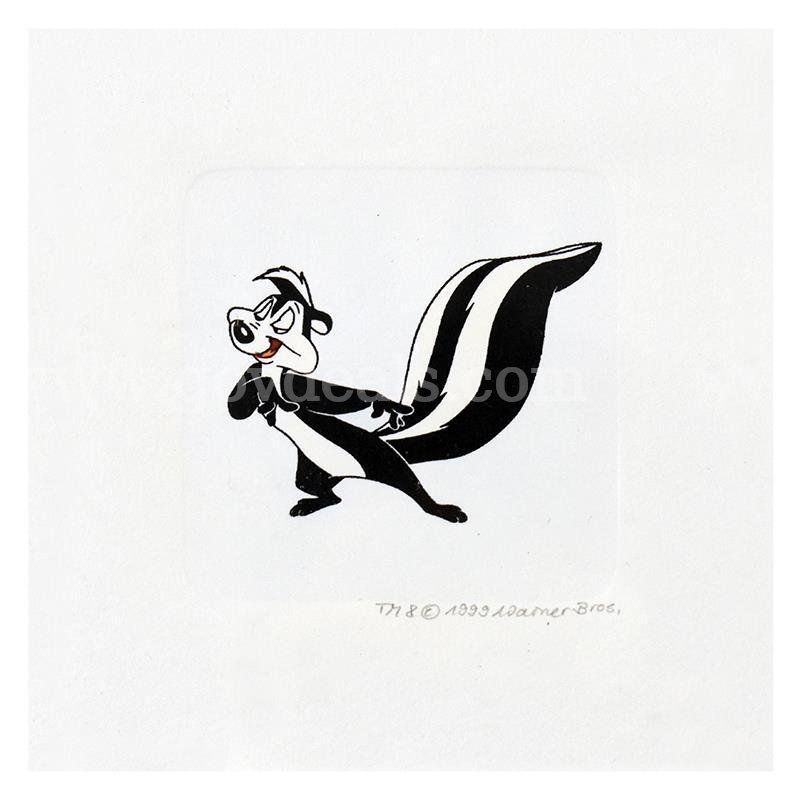 Looney Tunes, "Pepe le Pew" Limited Edition Fine Art