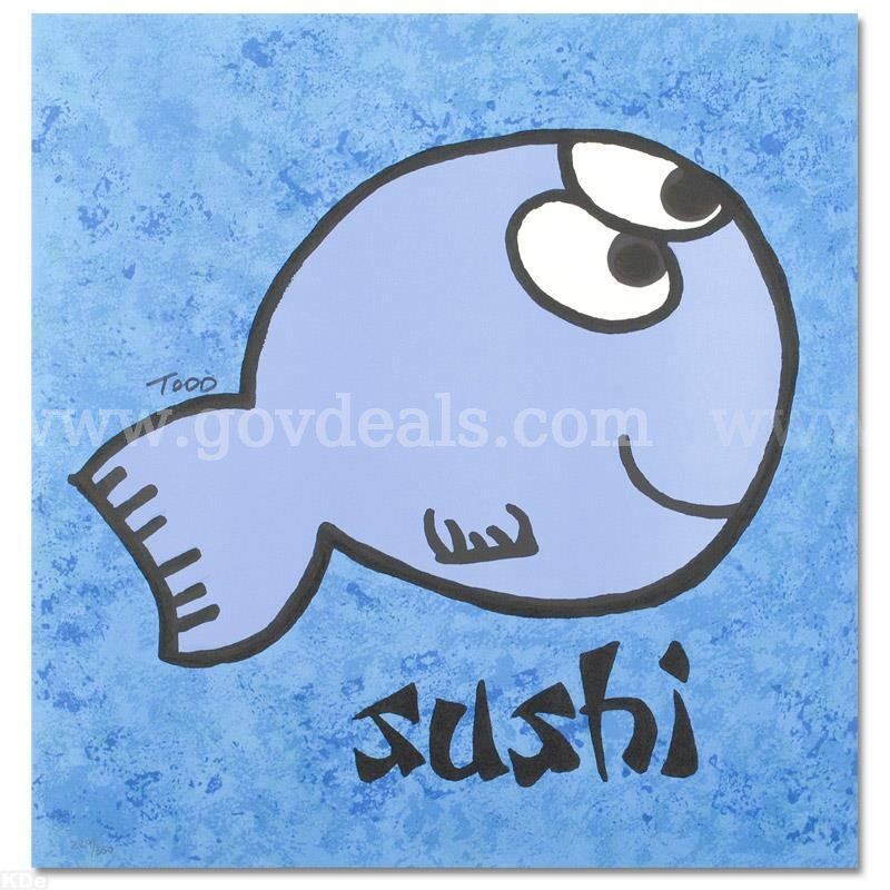 Todd Goldman, "Sushi" Limited Edition Fine Art