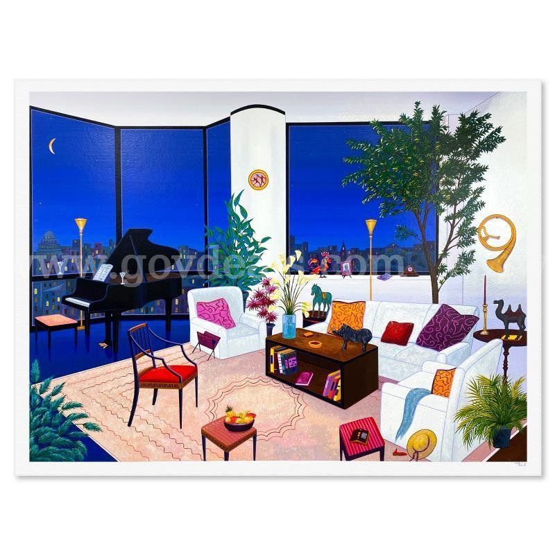 Fanch Ledan, "Moonlight Sonata" Limited Edition Fine Art