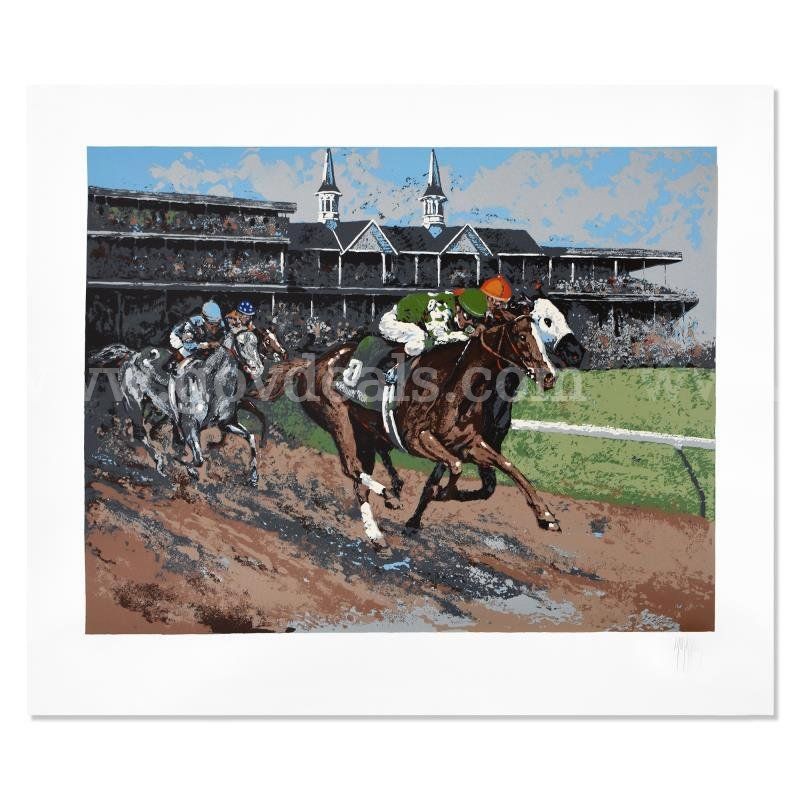 Mark King (1931-2014), "Genuine Risk" Limited Edition Fine Art