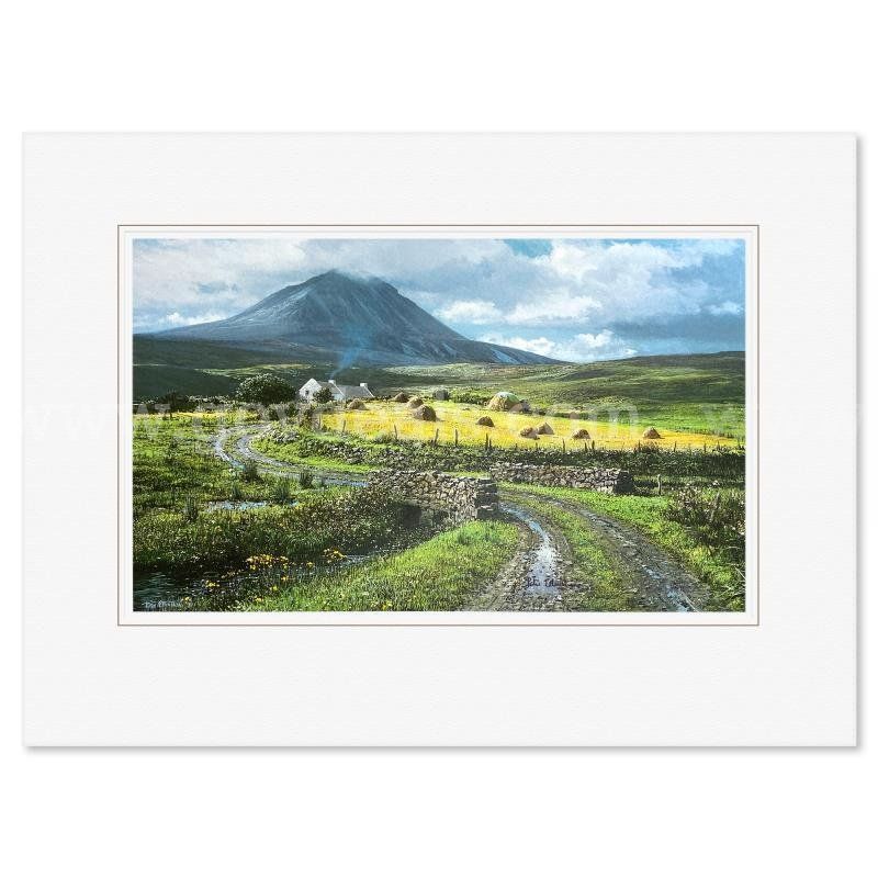 Peter Ellenshaw (1913-2007), "Errigal Mountain, Donegal" Collectible Fine Art