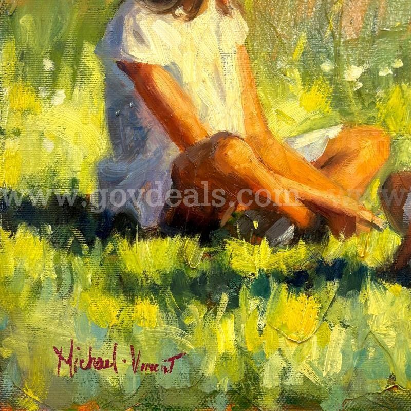 Michael Vincent, "Storytime" Original Fine Art