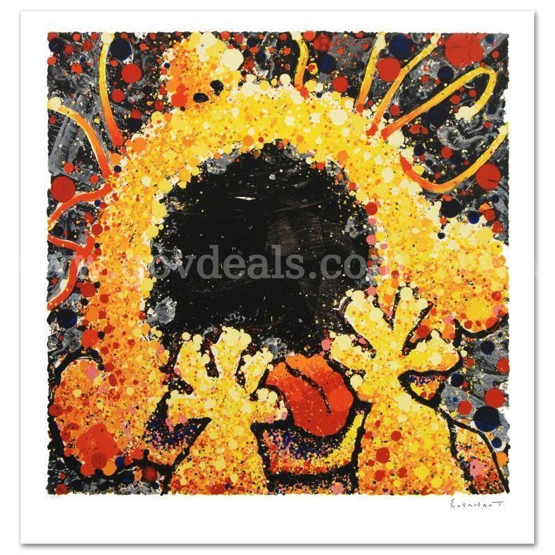 Tom Everhart, "Black Velvet Scream" Limited Edition Fine Art