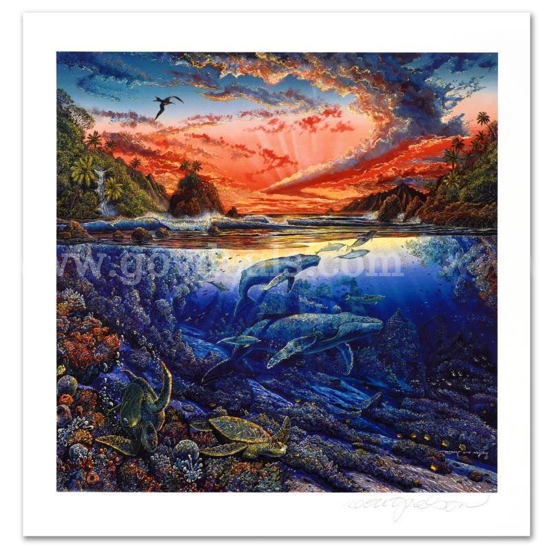 Robert Lyn Nelson, "Hana's Secret Magic" Limited Edition Fine Art