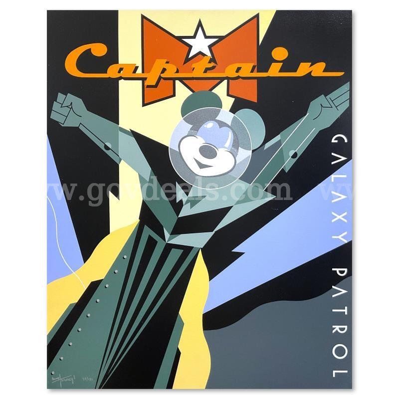 Mike Kungl, "Captain M, Galaxy Patrol" Limited Edition Fine Art