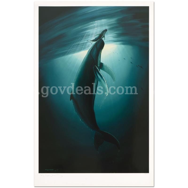 Wyland, "The First Breath" Limited Edition Fine Art